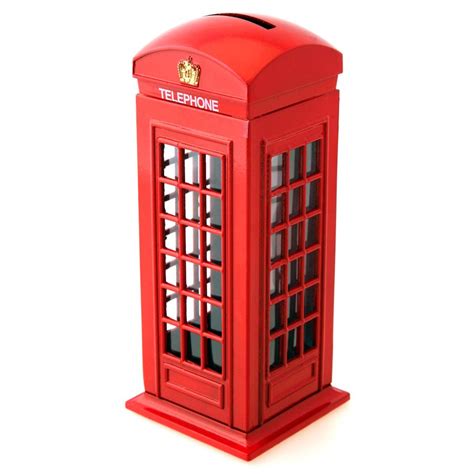 Telephone Booth Money Box 